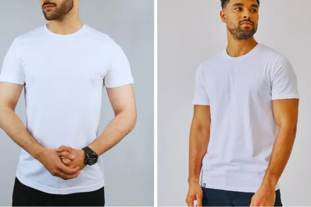 White Tshirt and Shirt