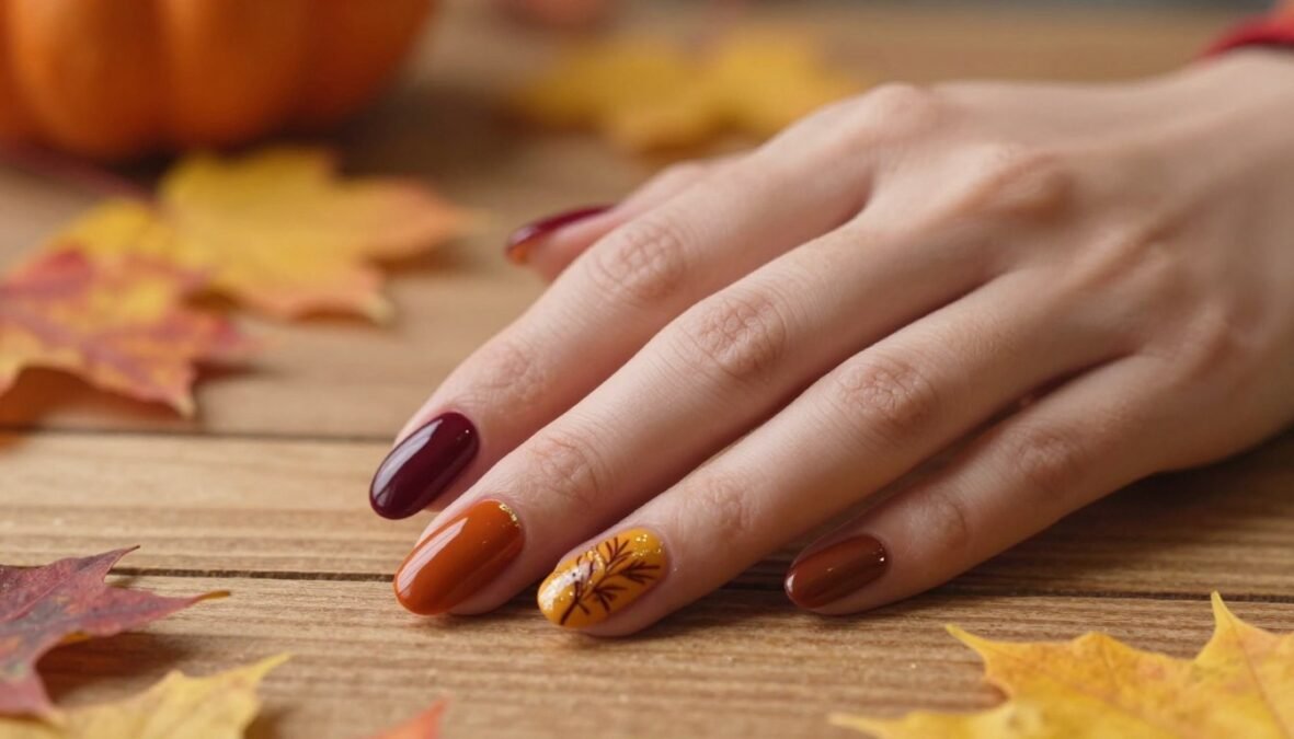 autumn nail designs