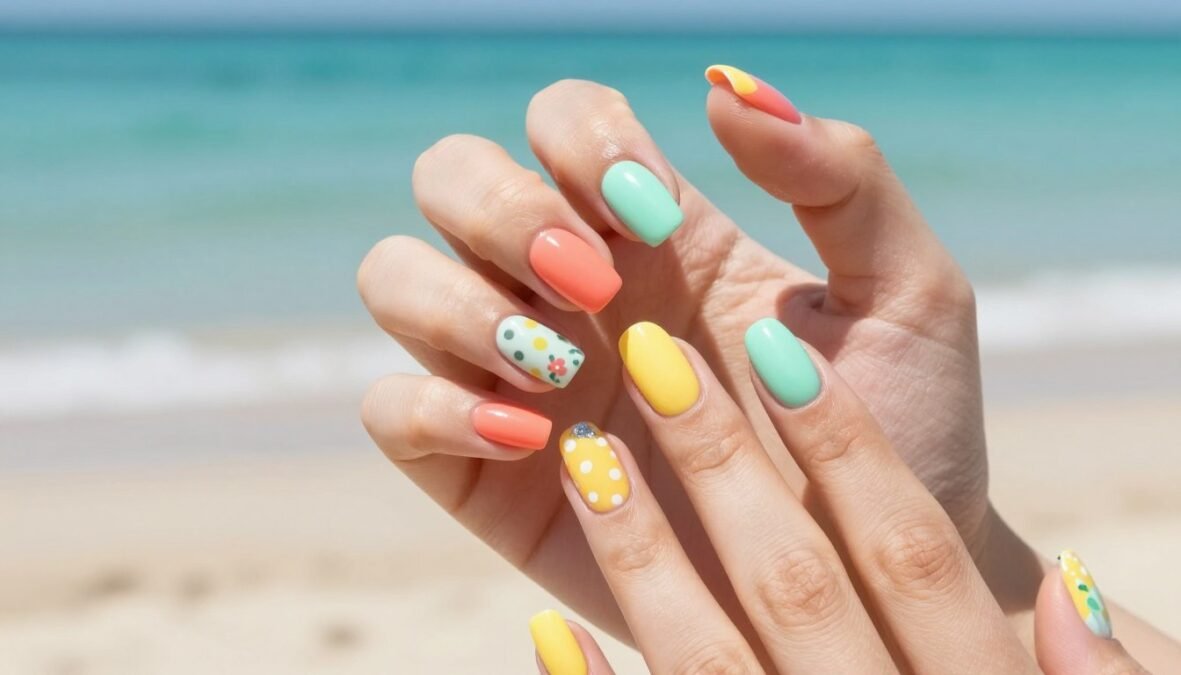 cute summer nails cute summer nails