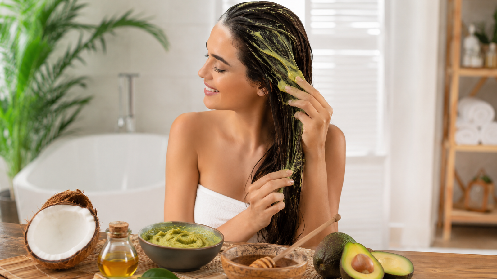 homemade hair mask