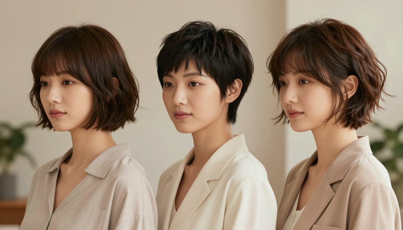 short hairstyles for thin hair short hairstyles for thin hair